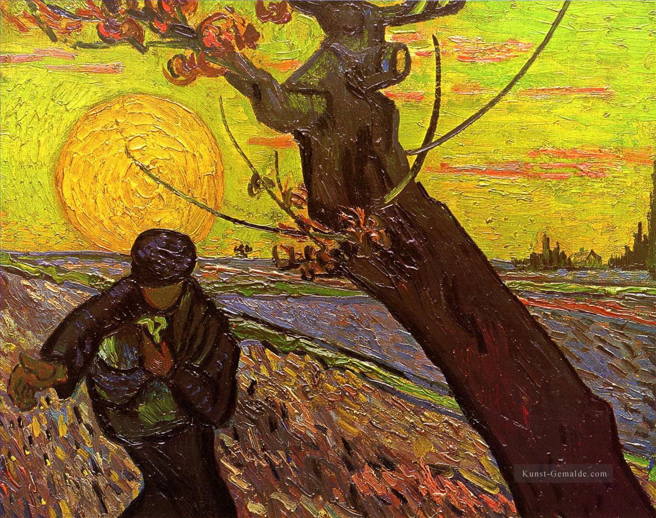Sämann 2 Vincent van Gogh Ölgemälde
